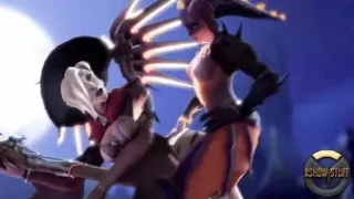 Demon Symmetra x Witch Mercy - Xshdw