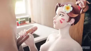 Dva giving a gentle hand - SPlucky