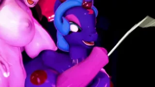 Evil Luna x Evil Cadance Part 2 - BlackJR