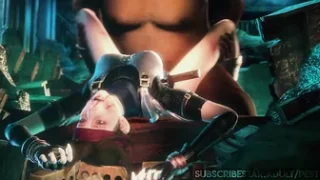 (Guro Warning) Jessie Rasberry Final Fantasy SFM Hardcore Fuck
