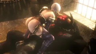 Ivy and Assumi fucked by taurens