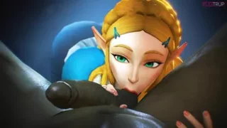 Zelda ball suckling - Fugtrup