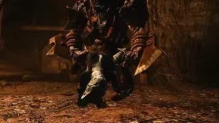 Khajiit Taken by Lustful Cave Troll