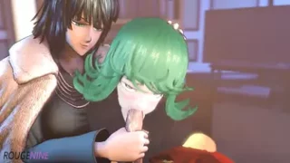 Saitama get's a blowjob