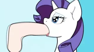 Rarity Gives A Blowjob With Voice Acting(Animation By: KumaKum)