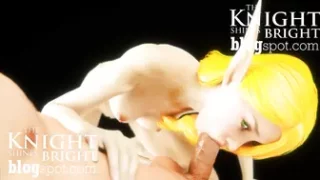 Blonde Elf Animation 1sec