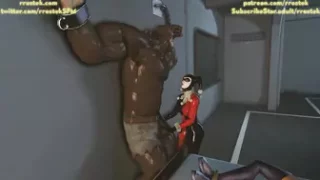 Monster Thug and Psylocke - Rrostek