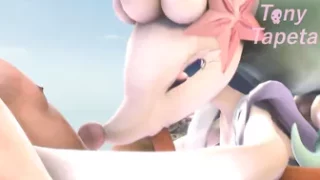 Ahri POV foot worship