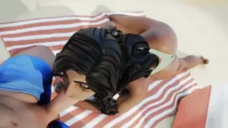 Ana blowjob - Polished jade bell