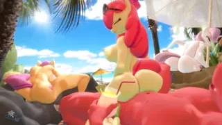 Beach Party MLP [hooves-art]