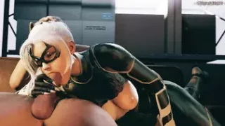 Spider-man black cat felicia hardy hazard3000