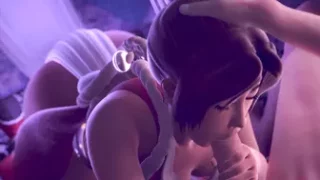 Mai Shiranui Deep Blowjob dead or alive