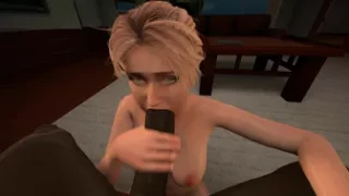 Sam Giddings Interacial Blowjob