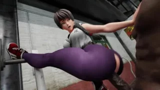 Yuri Sakazaki trial for entrance to toe KOF tournament. (blacked) [Greatojama]