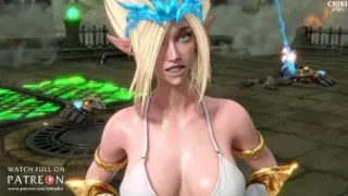 Janna was blackmailed to blowjob