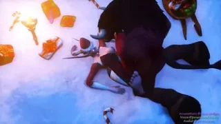 World of Warcraft Tauren Fucks a Night Elf - Runiclodges