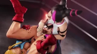 Sparring match gone wrong... or extremely well?