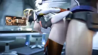 Soldier 76 Fucks Mercy - Ellowas