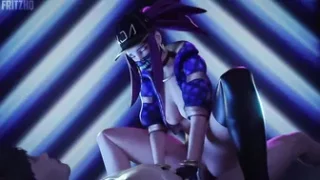 Akali KDA Riding a Dick - FritzHQ