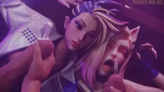 Akali x Ahri Facialized v2