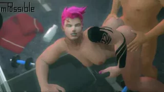 Zarya's Gym post workout quick e. [Timpossible]