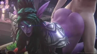 Nightelf pounded