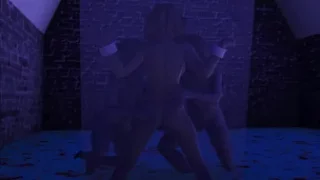 Lesbian threesome