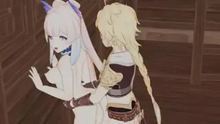 Kokomi fucked from behind