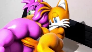 Tails x Amy [Kabalmystic]