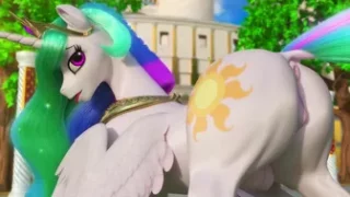Celestia Ass Tease Extended [Clopician]