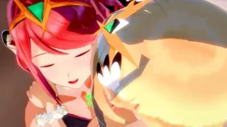 Pyra x Mythra (Futa)