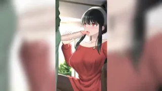 Yor blowjob【Consome】