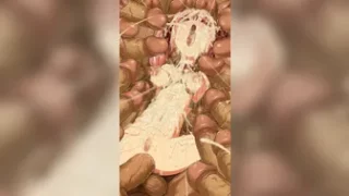 Madoka Kaname bukkake & double anal gangbang (Loop)