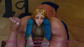 BobbyMackolatoo aka Stressformurder Zelda VS Honoka [Anal Vore]