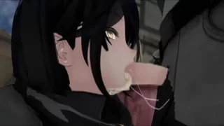 Futanari blowjob