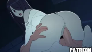 Sadako has been captured and fucked by nerd
