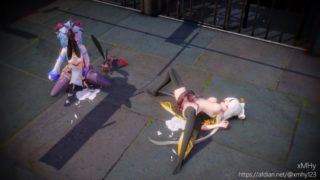 Ganyu and Ningguang insect fuck by xmhy
