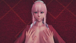 Darling In The Franxx: futa Zero Two you are in a private room Taker POV