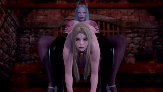 Tsunade Gets A Hard Fucking From Futa Kaguya