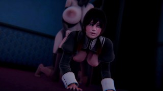 Horror Futa Fuck a Cute Girl [Futanari][Honey Select 2]