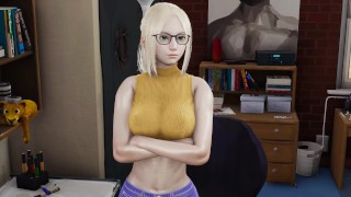 (VOICE ACTED)My stepsister AMBER has a HUGE ASS: Our firts fuck PART1