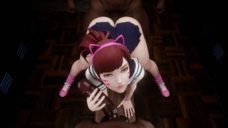 D.va school (black) compilation