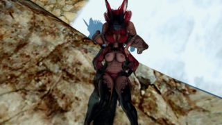 Viera taking good care of a Kitsune