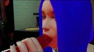 Training day: Futa babes Dmonika and Jane Insane in BDSM club