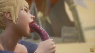 Wild Life - Cute Blonde with Werewolf