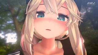 Playing with Meri in the Park [Nimoji]