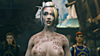Jaina's Speech [Bodywriting][Zmsfm][4K]