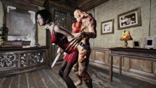 Skyrim - Tyrant Fucks Ada Wong (Resident Evil)