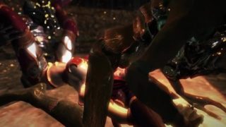 Skyrim - Two Worms Fuck Alexstrasza