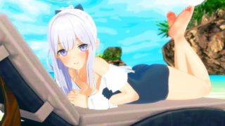 [Peh-koi] Swimsuit Miyako-chan beach sex
